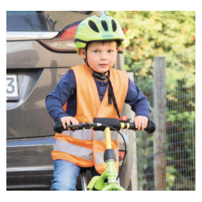 Gilet de sécurité personnalisé à velcro taille enfant 3-6 ans