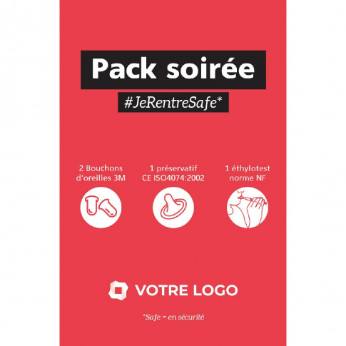 Pack prévention soirée personnalisé