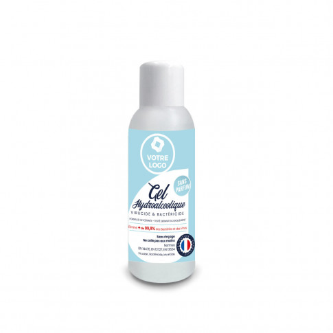 Gel hydroalcoolique personnalisable 100 ml