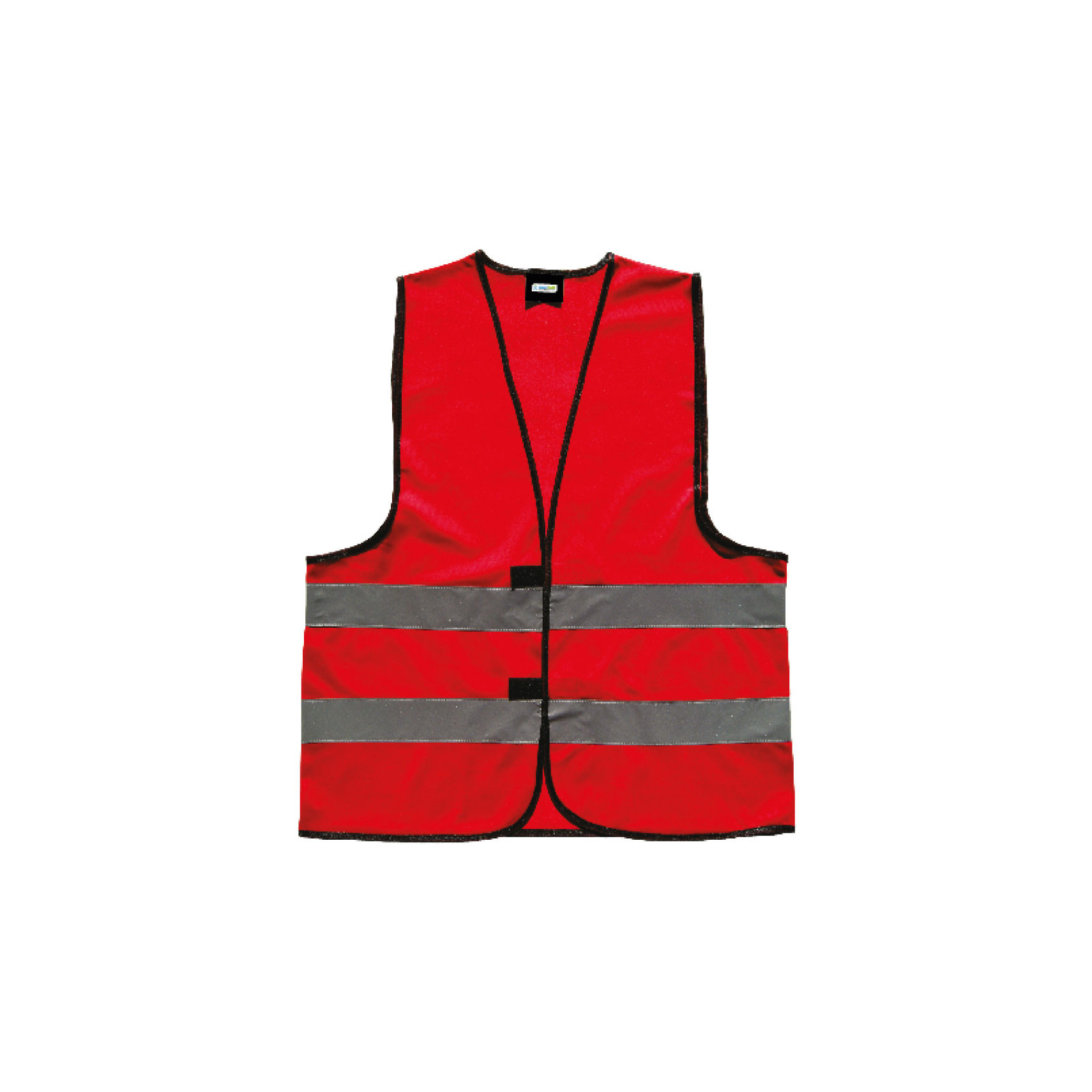 Gilet rouge réfléchissant personnalisable | Gilet sécurité