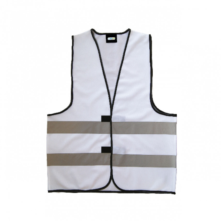 gilet reflechissant blanc