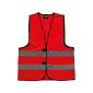 Reflektierende Weste in Farbe – personalisierbar