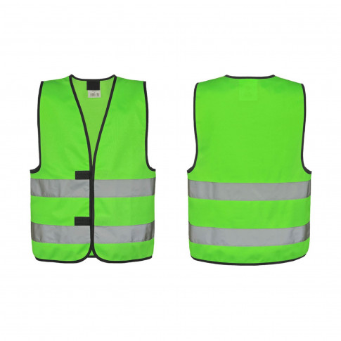 Gilet enfant fluorescent personnalisable (3 tailles) - scratch