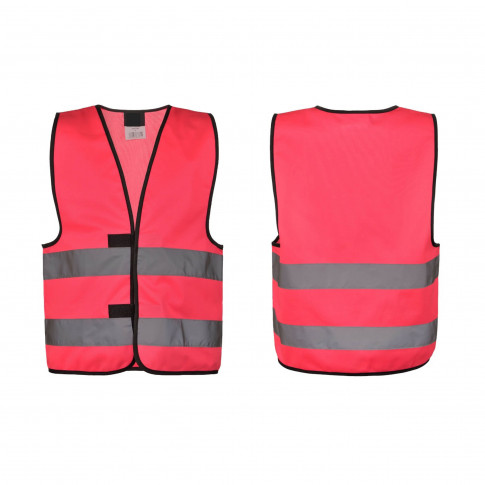 Gilet enfant fluorescent personnalisable (3 tailles) - scratch