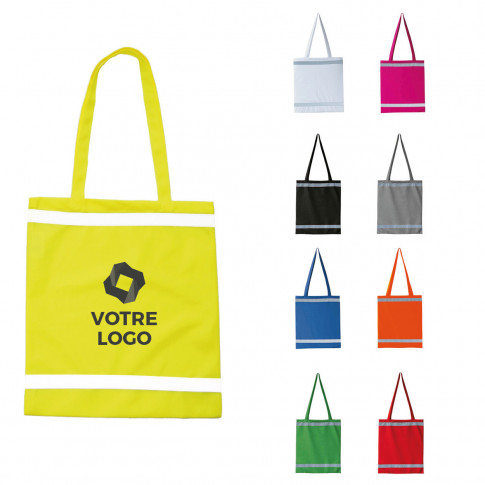 Tote bag réfléchissant personnalisé