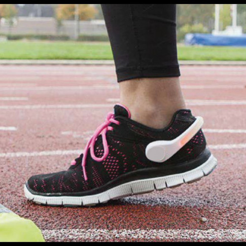 Blinkende Leuchtklemme für Schuhe