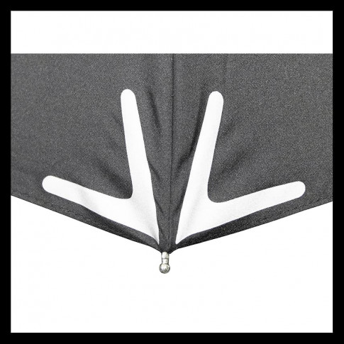 Reflektierender Regenschirm 3M™ mit LEDs – 105 cm