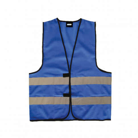 gilet fluorescent bleu