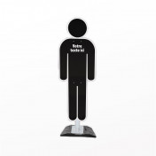 Silhouette noire pour...