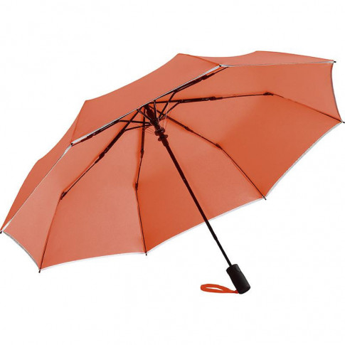 Parapluie de poche avec passepoil réfléchissant personnalisable