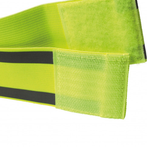 Elastische reflektierende Armbinde mit Klettverschluss