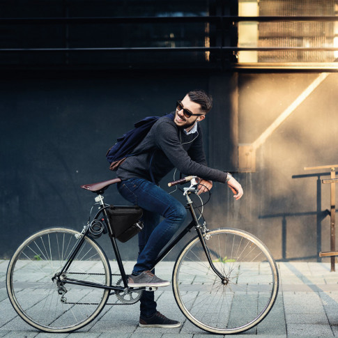 Sacoche pour vélo premier prix 