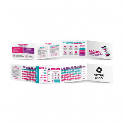 Leiste zur Sensibilisierung für Alkohol und Binge-Drinking