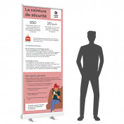 Totem enrouleur - la...