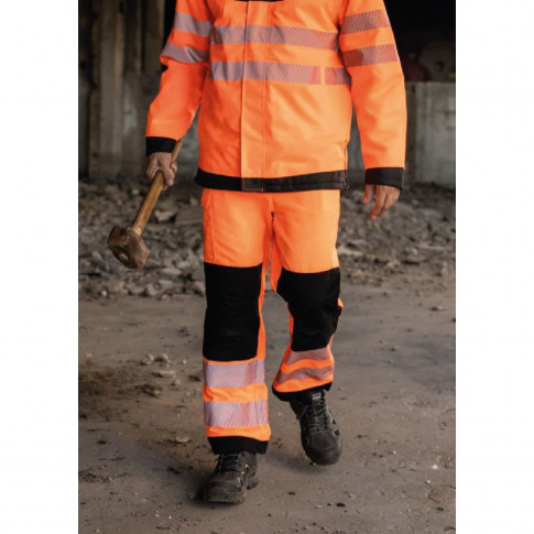 Pantalon de travail haute visibilité réfléchissant