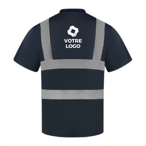 Reflektierendes T-Shirt EN 20471 (4 Größen)