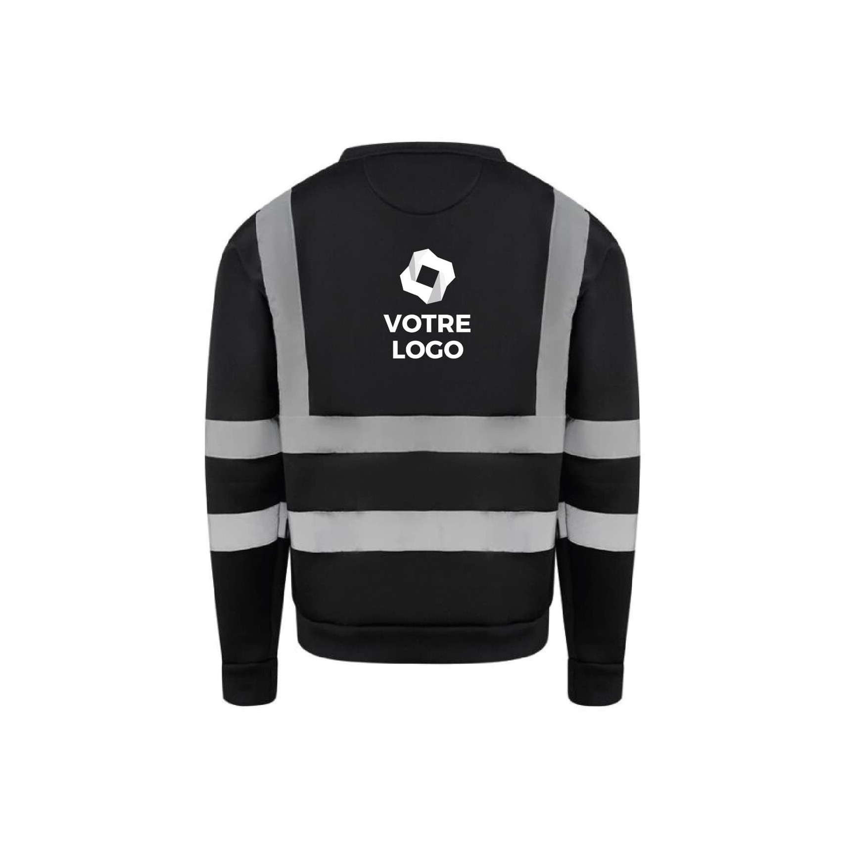 Pull réfléchissant personnalisé Sweatshirt de travail