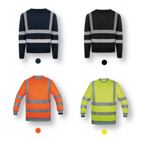 Personalisierter reflektierender Pullover