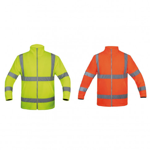 Reflektierende Fleecejacke