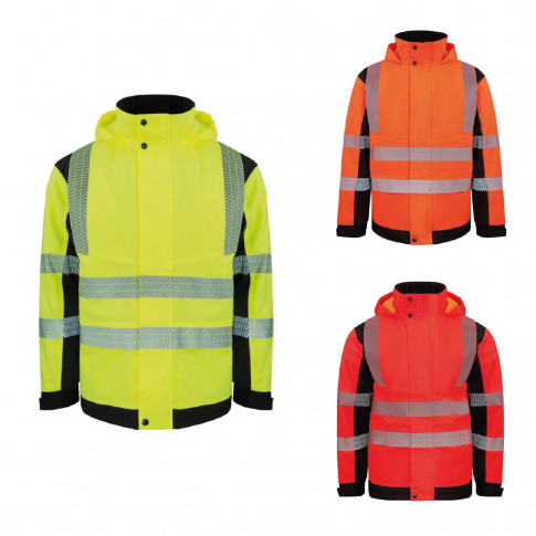 Reflektierende Unisex-Arbeitsjacke