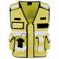 Professionelle Warnweste mit mehreren Taschen
