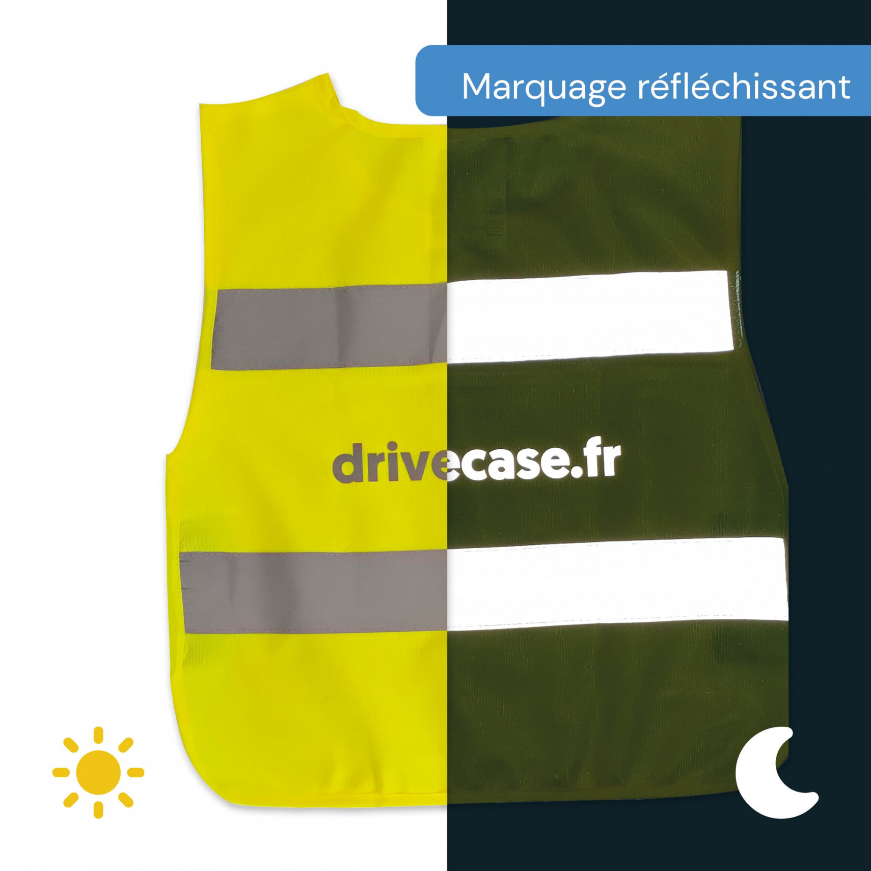 Gilet De Sécurité Jaune Enfant - Feu Vert