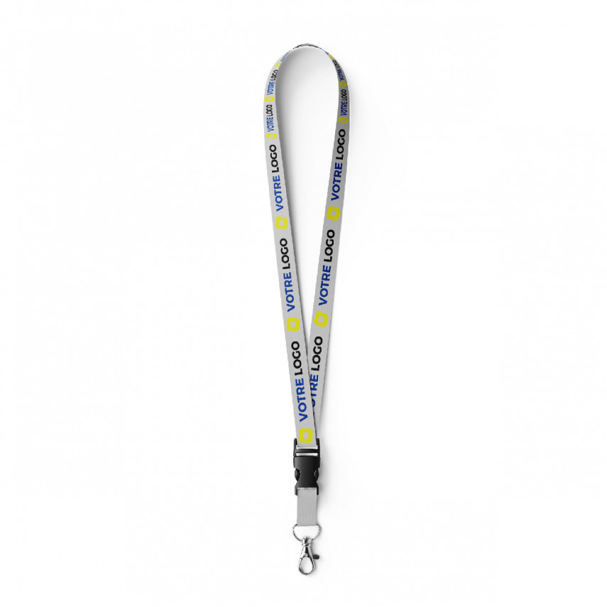 Lanyard tour de cou - cordon bleu