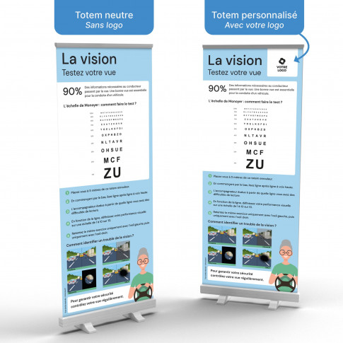 Roll-Up-Display – Sehstörungen und Monoyer-Test
