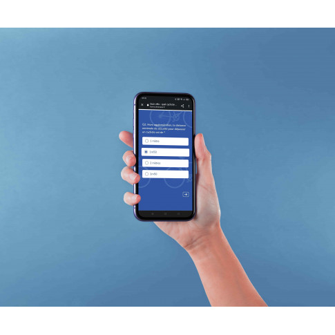 Roll-Up-Ständer – Radfahren in der Stadt