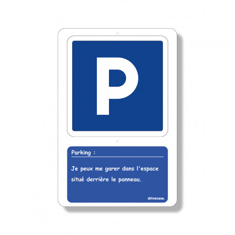 Panneau pédagogique Parking