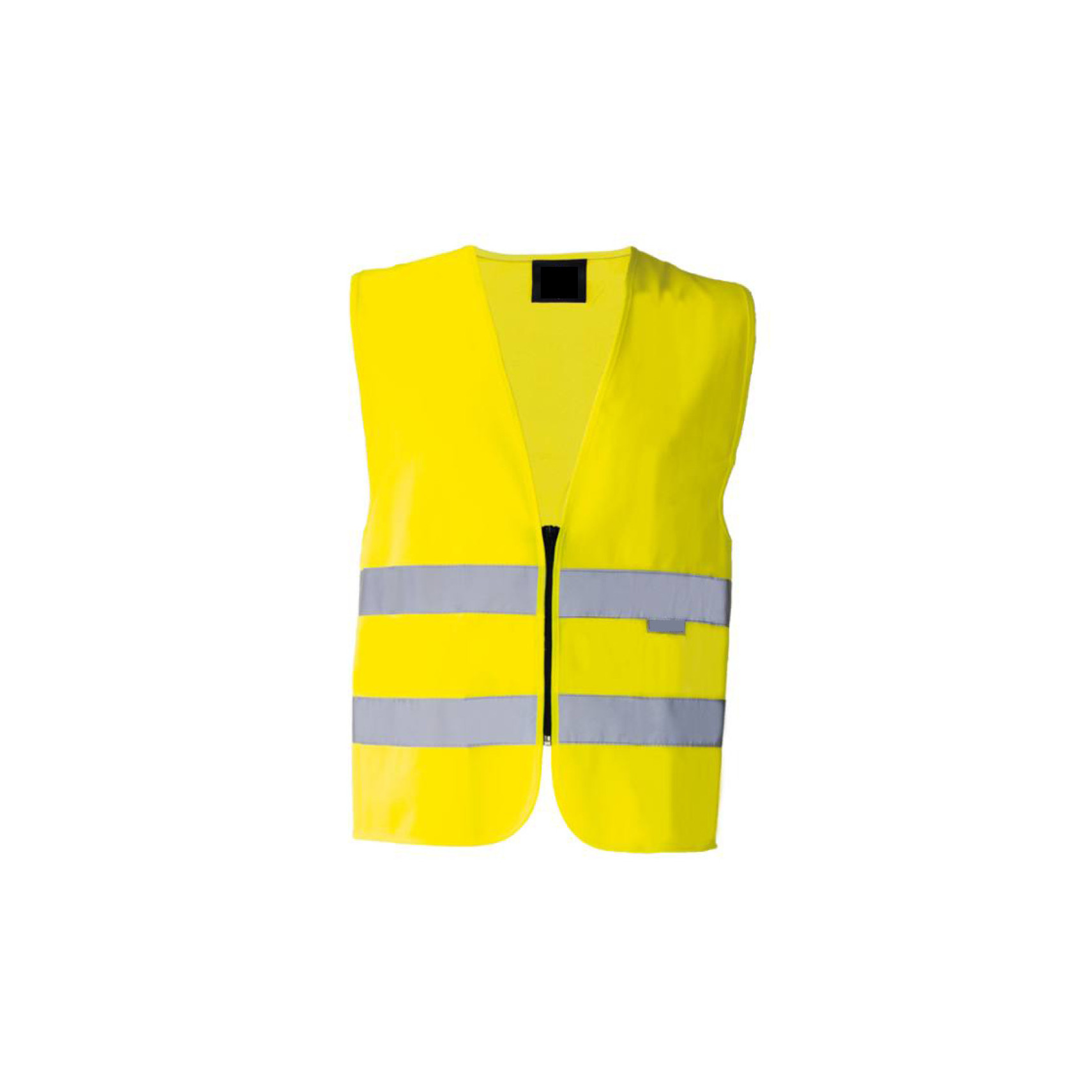 Gilet de sécurité personnalisé adulte avec zip