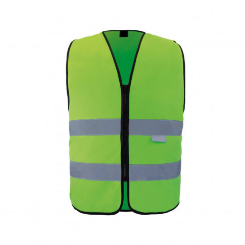 Personalisierte Sicherheitsweste für Erwachsene mit Reißverschluss