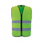 Personalisierte Sicherheitsweste für Erwachsene mit Reißverschluss