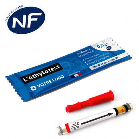 Personalisierter Premium-Alkoholtester – 0,5 und 0,2 g/l