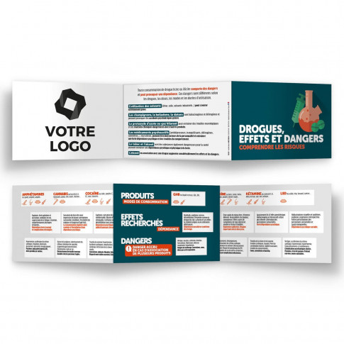 Individuell gestaltbare Informationsleiste zum Thema Drogen