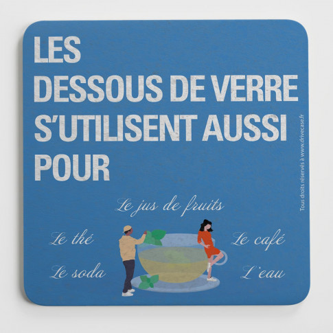 Untersetzer zur Alkoholprävention (3 Modelle zur Auswahl)