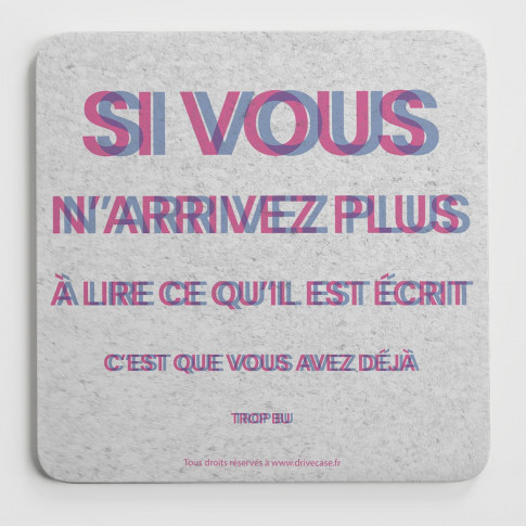 Untersetzer zur Alkoholprävention (3 Modelle zur Auswahl)