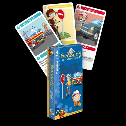 Jeu de carte sécurité routière personnalisable