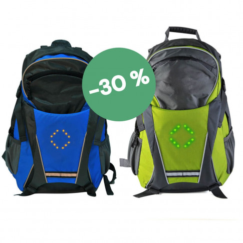 PROMO : Sac à dos led clignotant 18 litres