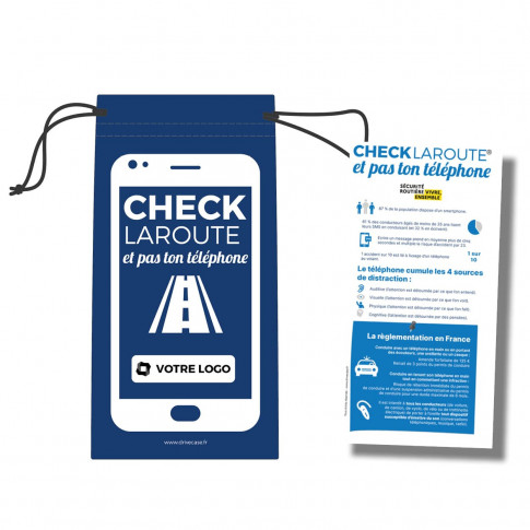 Etui sensibilisation téléphone au volant Checklaroute®