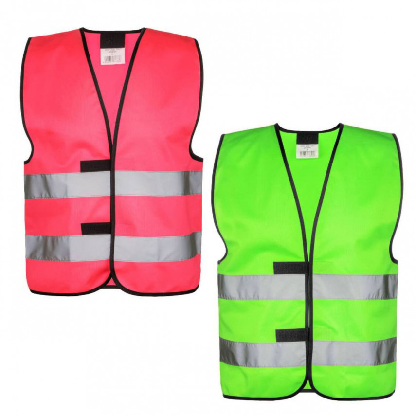 WALFRONT Gilet de sécurité réfléchissant réglable de haute