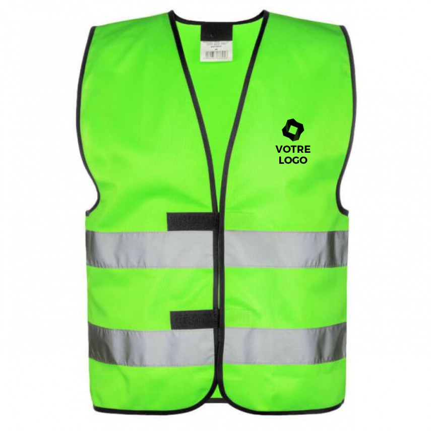 Gilet De Sécurité Réfléchissant Haute Visibilité Vêtements Travail  Directeur Exécutif Gilet Veste Zip Brace Sécurité Téléphone