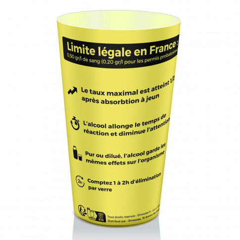 Alkohol-Messbecher – SAM, derjenige, der fährt