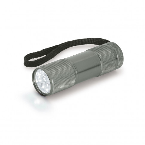 Lampe de poche 9 leds en aluminium