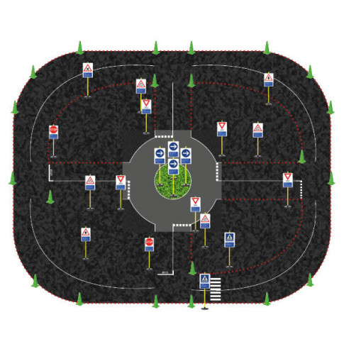 Circuit pédagogique "rond-points"