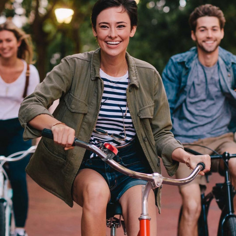 Sonnette pour vélo publicitaire personnalisable