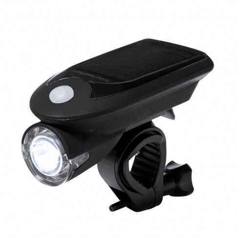 Lampe avant pour vélo à recharge solaire