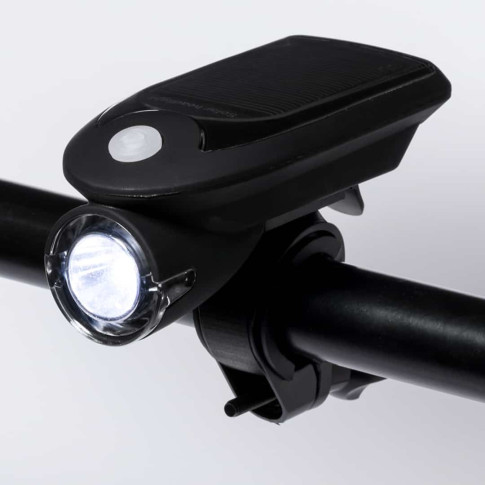 Phare Vélo Rechargeable USB Et Solaire - Éclairage Puissant 200m, Klaxon Intégré, Sécurité Renforcée Pour Cyclisme Nocturne VTT Ville