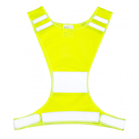 Reflektierende Weste für Radfahrer und Läufer, individuell gestaltbar