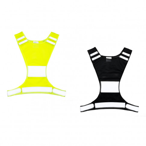 Reflektierende Weste für Radfahrer und Läufer, individuell gestaltbar